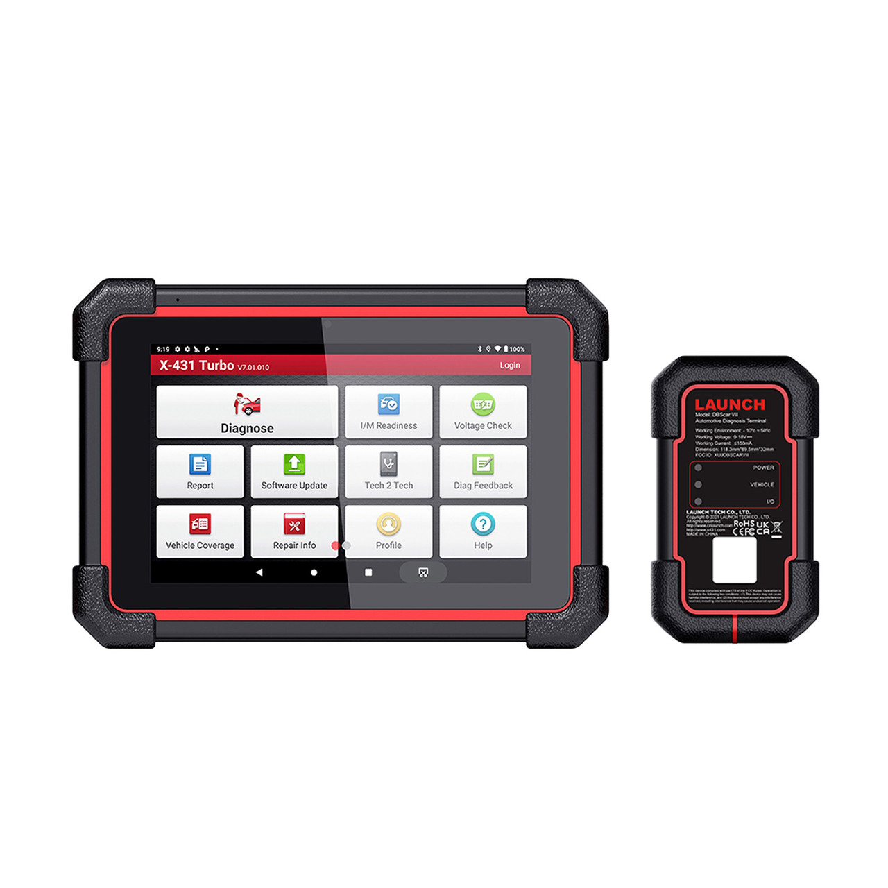 らいちゅう Launch X-431 Turbo III Diagnostic Tool (321195201) | JB Tools