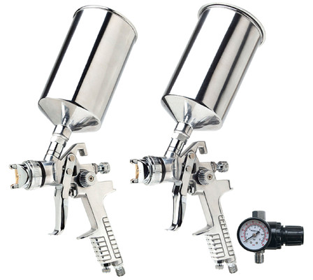 Spray Gun Tio2 Titan Tools Dual Setup HVLP Spray Gun Kit 3pc (19100) | JB Tools