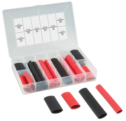 Titan Tools 22 pc. Large Diameter Dual-Wall Heat Shrink Tube Assortment (45209)