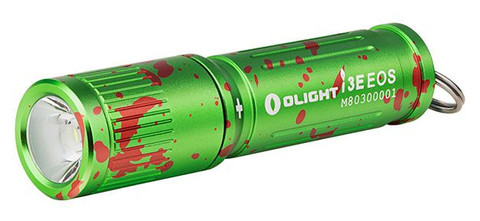 Olight i3E EOS Keychain Flashlight - Zombie Green - DLT Trading