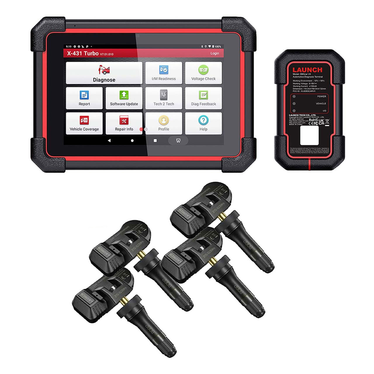 Launch X-431 Turbo III Diagnostic System (321195201) | JB Tools