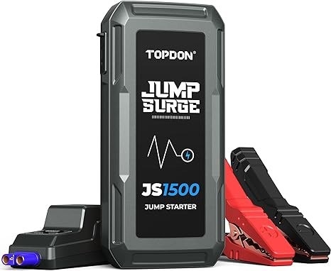 メンテナンス TOPDON VOLCANO Jump Starter 1500 TOPDON 1500A Jump Starter for Vehicles (JS1500) | JB Tools