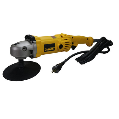 DEWALT Buffer Polisher, 7”-9”, 12 amp, Variable Speed Dial 0-3,500 RPM's,  Corded (DWP849X) Yellow, Large