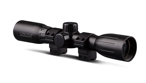 Konus Konushot, Rifle Scope, 4X32, 30/30 Reticle, Matte Finish 7350