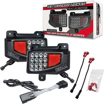 はと Oracle Lighting Rear Bumper LED Reverse Lights (5881-504) | JB Tools