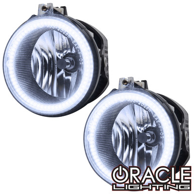 Oracle Lighting 2011-2014 Dodge Challenger Pre-Assembled LED Halo Fog Lights (7124-001, 7124-002, 7124-003, 7124-005, 7124-007, 7124-332, 7124-333) (214027)