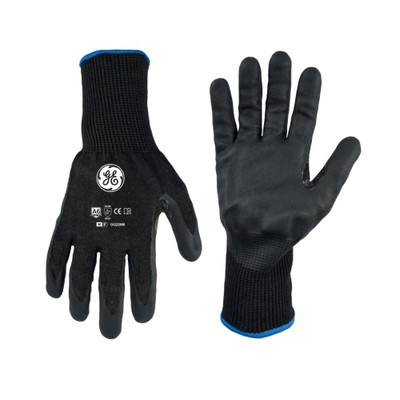 General Electric 13 Gauge Level 6 Foam Nitrile Coated Gloves - 1 Pair (GG226MC, GG226LC, GG226XLC)