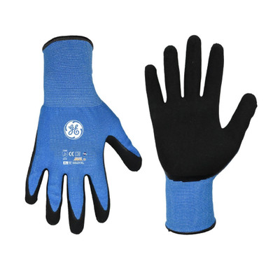 General Electric 15 GA Cool Yarn Foam Nitrile Coated Gloves - 1 Pair (GG231C, GG231LC, GG231XLC)