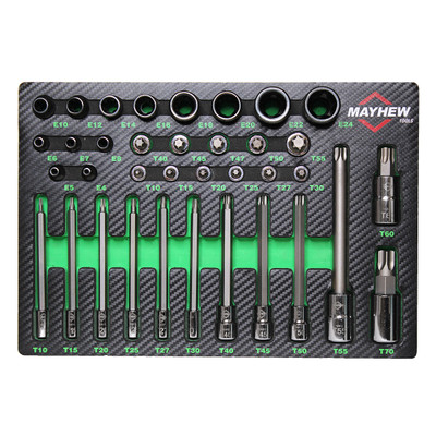 Mayhew 36-Pieces TORX Master Socket Bit Set (16063F) | JB Tools