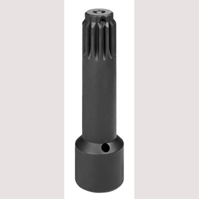 Grey Pneumatic #5 Spline x 8" Extension w/ Lock Button Socket (5508E)