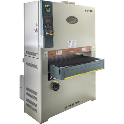 Grizzly Industrial 37" 15 HP 3-Phase Platen-Type Wide-Belt Sander (G0446)