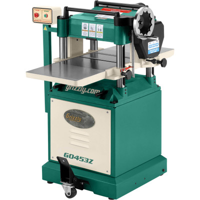 Grizzly Industrial 15" 3 HP Planer w/ Spiral Cutterhead (G0453Z)