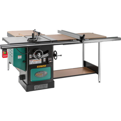 Grizzly Industrial 10" 3 HP 220V Heavy Duty Cabinet Table Saw (G0651)