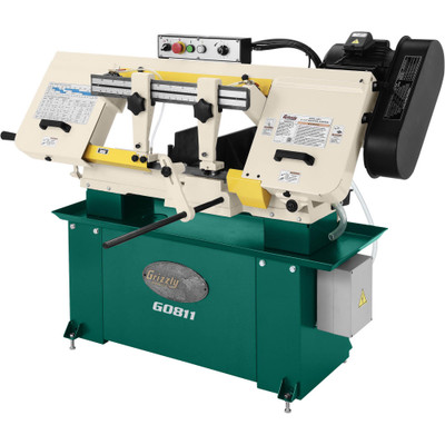 Grizzly Industrial 9" x 16" 1-1/2 HP Metal-Cutting Bandsaw (G0811)