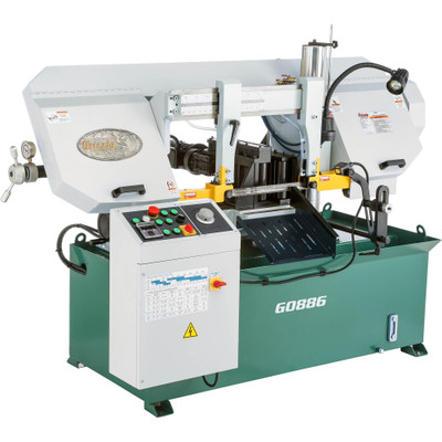 Grizzly Industrial 12" x 14" 3 HP 3-Phase Auto Metal-Cutting Bandsaw (G0886)