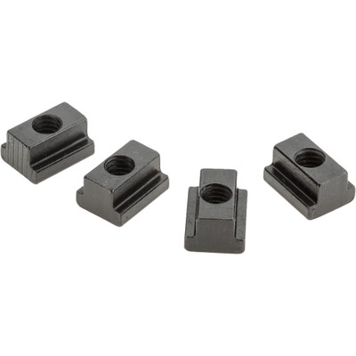 Grizzly Industrial Steel T-Slot Nuts Pack of 4, 3/8"-16 (G9511, G9512, G9513)