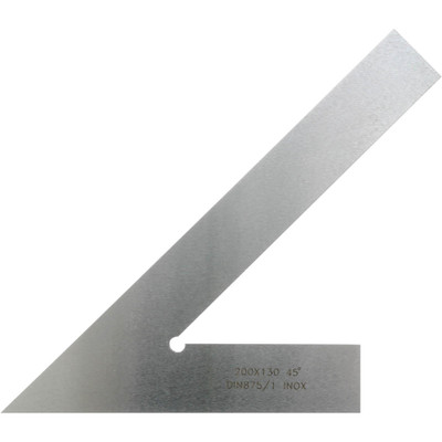 Grizzly Industrial 45 Flat Super Precise Squares - 5-1/8" x 8" (H2699)