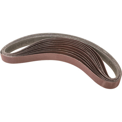 Grizzly Industrial 1" x 30" A/O Sanding Belt 10 pk.