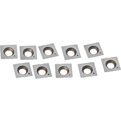 Grizzly Industrial 15 x 15 x 2.5mm Carbide Insert for T32591, 10-Pack (T32861)