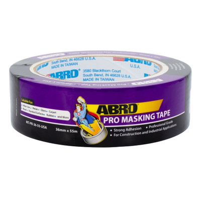 ABRO Masking Tape, GP 36mm X 55M, All Purpose Natural Masking Tape For...