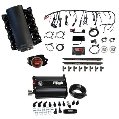 FiTech 75204 Ultimate LS Master Kit W/ 70004 Kit Plus Force Fuel