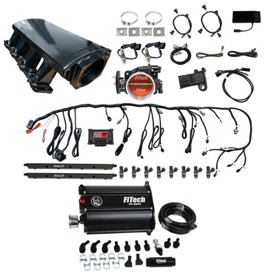 FiTech 75212 LS Master Kit W/ 70012, Plus Force Fuel Delivery