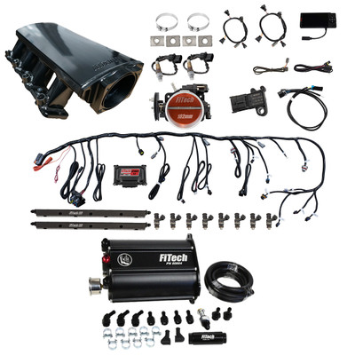 FiTech 75213 LS Master Kit W/ 70013, Plus Force Fuel Delivery