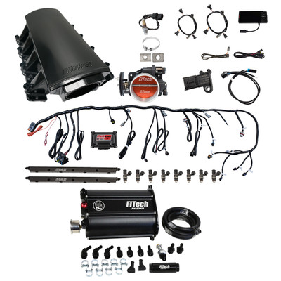 FiTech 75215 LS7 Square Port, 500HP W/ Force Fuel, W/O Trans