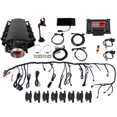 FiTech 78001 LS Kit LS1/LS2/LS6 500HP W/ Coil Pack Set No Trans