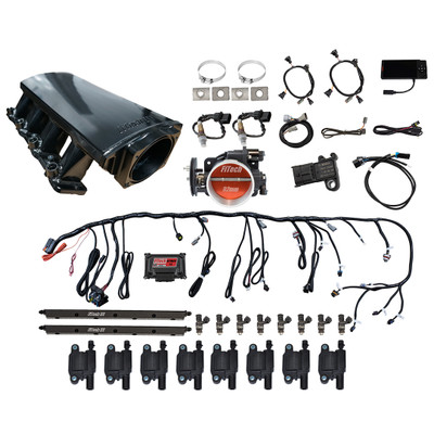 FiTech LS3/L92 500HP EFI Kit w/Trans Control & Coil Pack Set (78012)