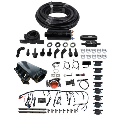 FiTech LS EFI 500HP w/70011 Kit Inline Fuel Pump & Coil Pack (78111)