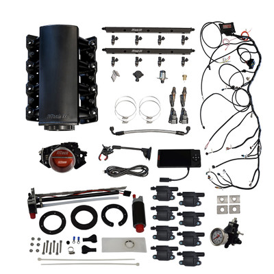 FiTech LS 70003 w/50015 Inline Fuel Pump Regulator & Coil (78603)