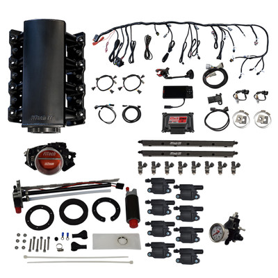 FiTech LS 70004 w/50015 Inline Fuel Pump Regulator & Coil (78604)