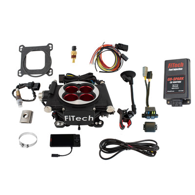 FiTech EFI 4 600HP System Power Adder Black Finish w/CDI Box (93004)