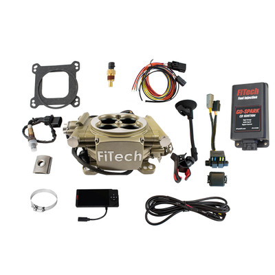 FiTech 93005 Easy Street EFI 600HP Classic Gold EFI, w/CDI box