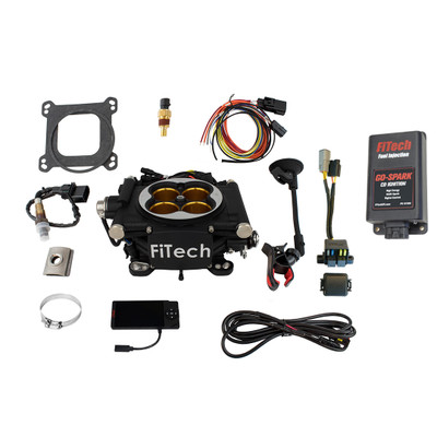 FiTech EFI 8 1200HP Power Adder Matte Black Finish w/CDI Box (93012)