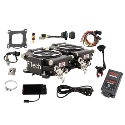 FiTech 93062 Go EFI 2x4 625 HP EFI System Black Finish, w/CDI box