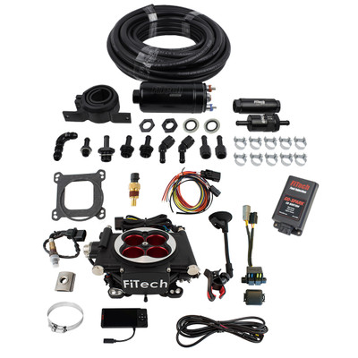 FiTech EFI 4 Power Adder Kit w/ Inline Fuel Pump & CDI Box (93104)