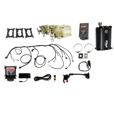 FiTech EFI 3×2 Tri Power Gold ECU w/ Force Fuel & CDI Box (93510)