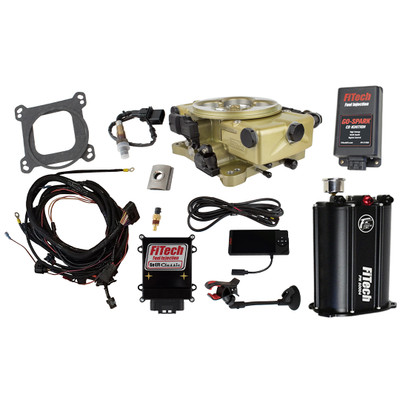 FiTech EFI 650HP Classic Gold ECU w/ Force Fuel & CDI Box (93520)