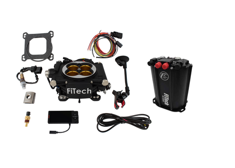 FiTech EFI 8 1200HP Matte Black Finish w/Force Fuel System (35412)
