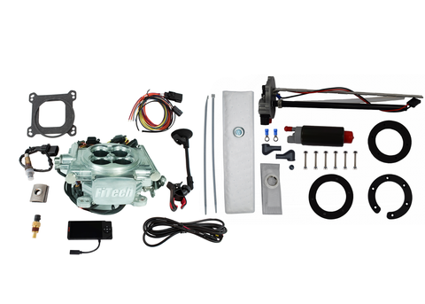 FiTech EFI 4 600 HP Power Adder Aluminum w/In Tank Master Kit (36206)