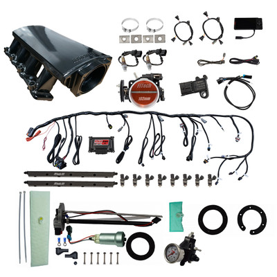 FiTech 76113 LS3 750HP EFI, Short Intake, In Tank Pump, Regulator