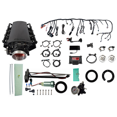 FiTech LS EFI 1000HP w/Short Cath Intake, Pump & Regulator (76130)