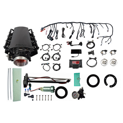 FiTech LS EFI 1000 HP w/LS3 Intake, TC, Pump & Regulator (76135)