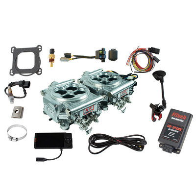 FiTech 93065 Go EFI 2X4 1200HP With Go Spark CDI Box, Bright