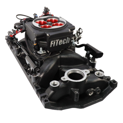 FiTech 500-1050 HP EFI Matte Black Throttle Body (37859)