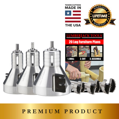 Lumberjack Tools 1", 1-1/2" & 2" Industrial Master Kit (ISK3N)