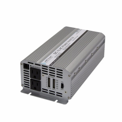 Aims Power Solar Kit 120 W Solar | 1250 W Inverter | 100 A Battery (KITB-B125012120)