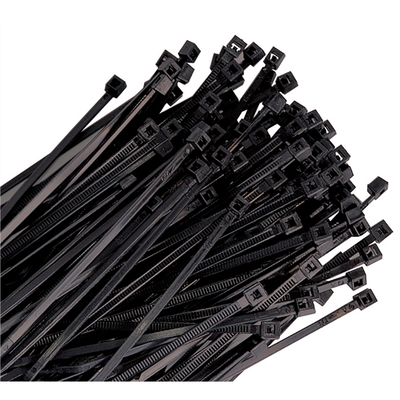 K Tool Cable Zip Tie - Black, 11", 50 Lbs Tensile Strength, 100 Pack (78110)
